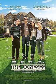 David Duchovny, Demi Moore, Amber Heard, and Benjamin Hollingsworth in The Joneses (2009)