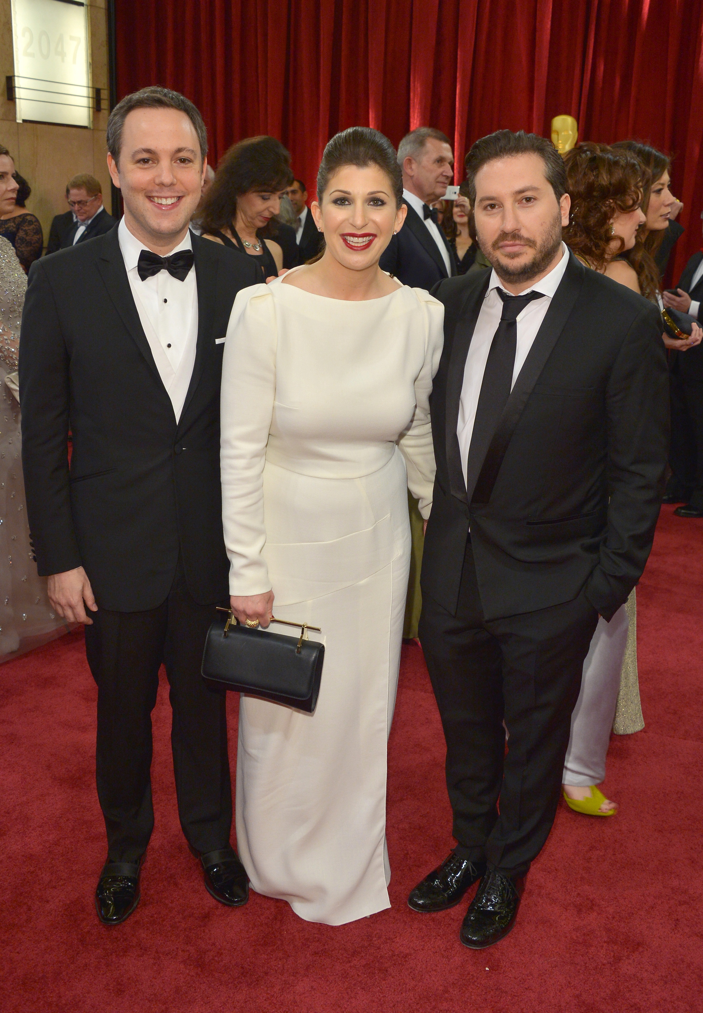 Ido Ostrowsky, Teddy Schwarzman, and Nora Grossman at an event for The Oscars (2015)