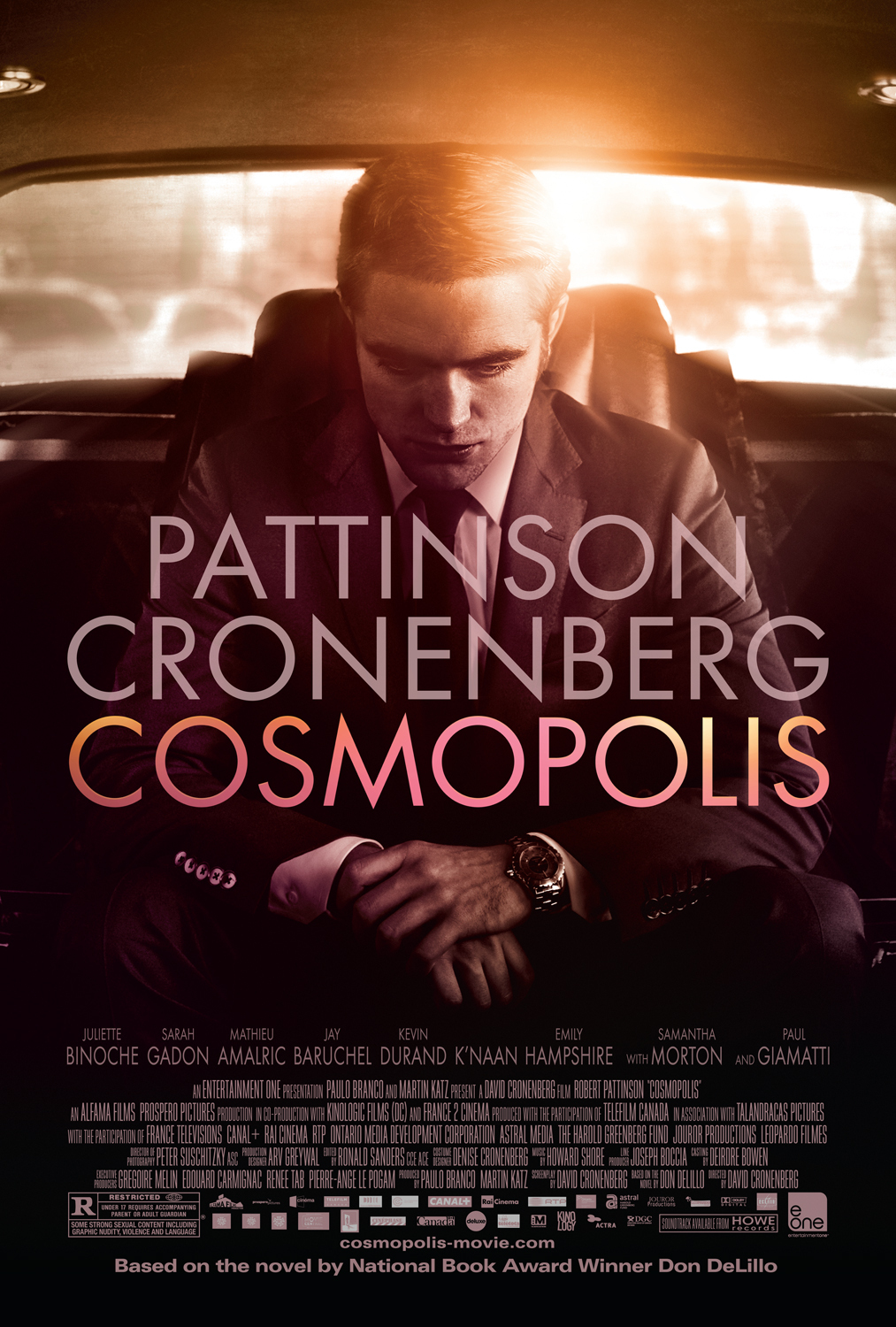 Robert Pattinson in Cosmopolis (2012)