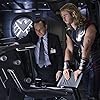 Clark Gregg and Chris Hemsworth in The Avengers (2012)