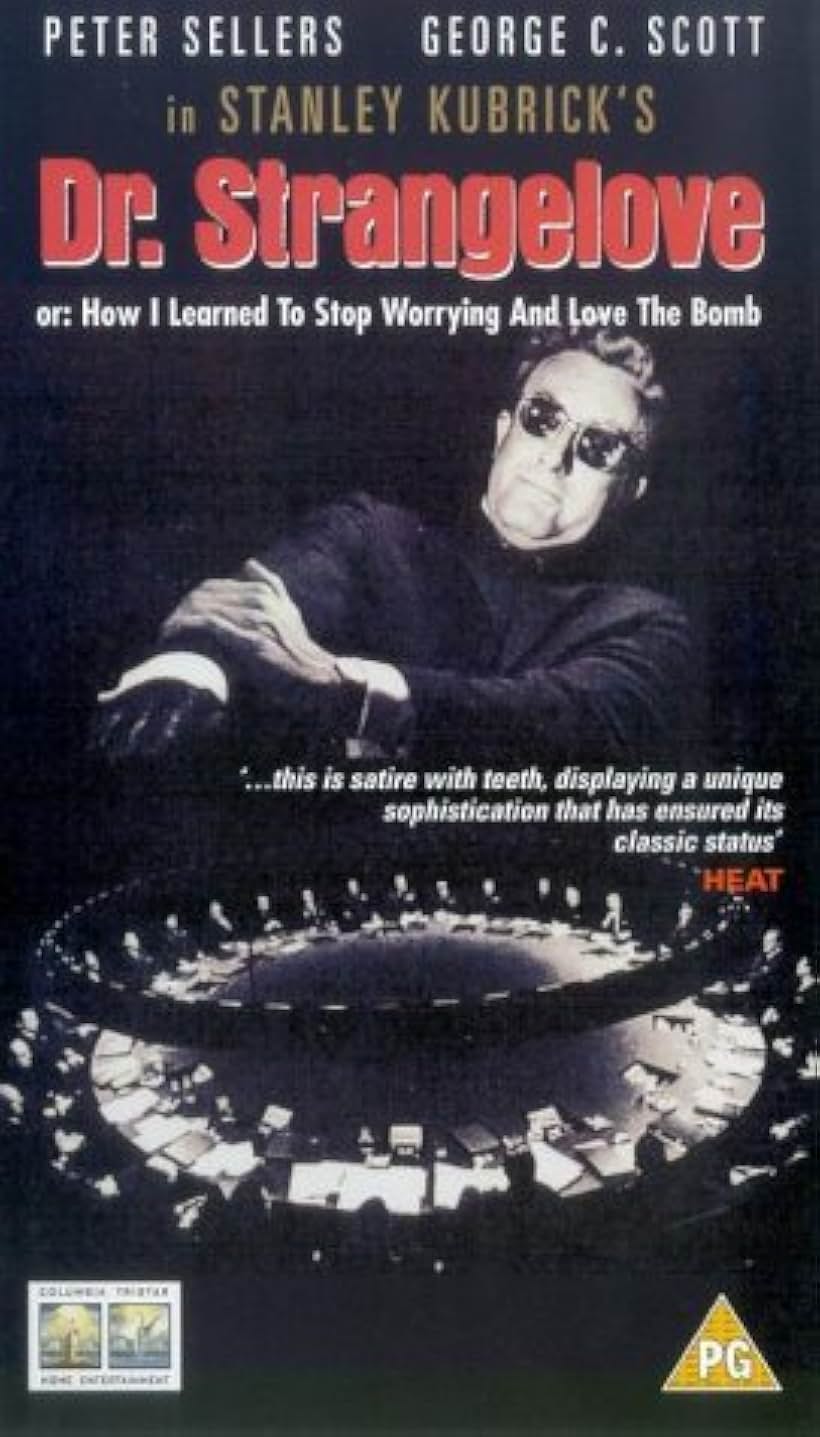 Peter Sellers in Dr. Strangelove or: How I Learned to Stop Worrying and Love the Bomb (1964)