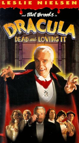 Mel Brooks, Leslie Nielsen, Lysette Anthony, Peter MacNicol, Steven Weber, Amy Yasbeck, and Harvey Korman in Dracula: Dead and Loving It (1995)