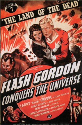 Buster Crabbe and Carol Hughes in Flash Gordon Conquers the Universe (1940)