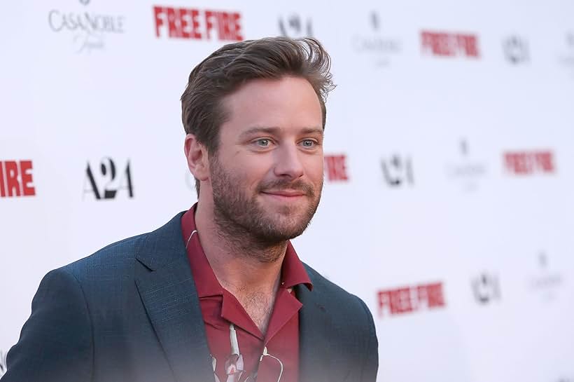 Armie Hammer at an event for Free Fire (2016)