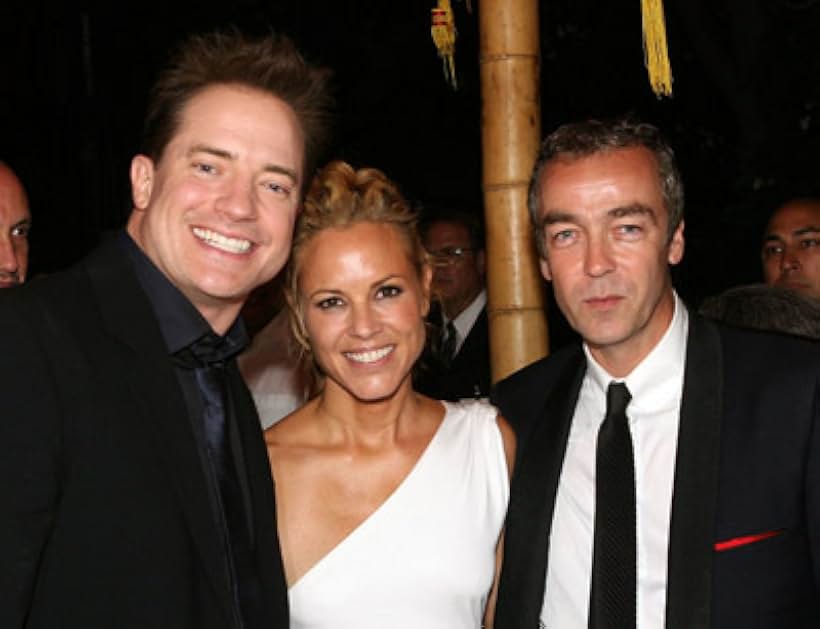 Brendan Fraser, John Hannah, and Maria Bello at an event for The Mummy: Tomb of the Dragon Emperor (2008)