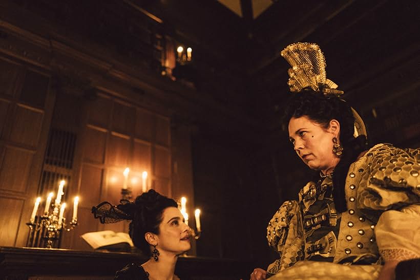 Rachel Weisz and Olivia Colman in The Favourite (2018)