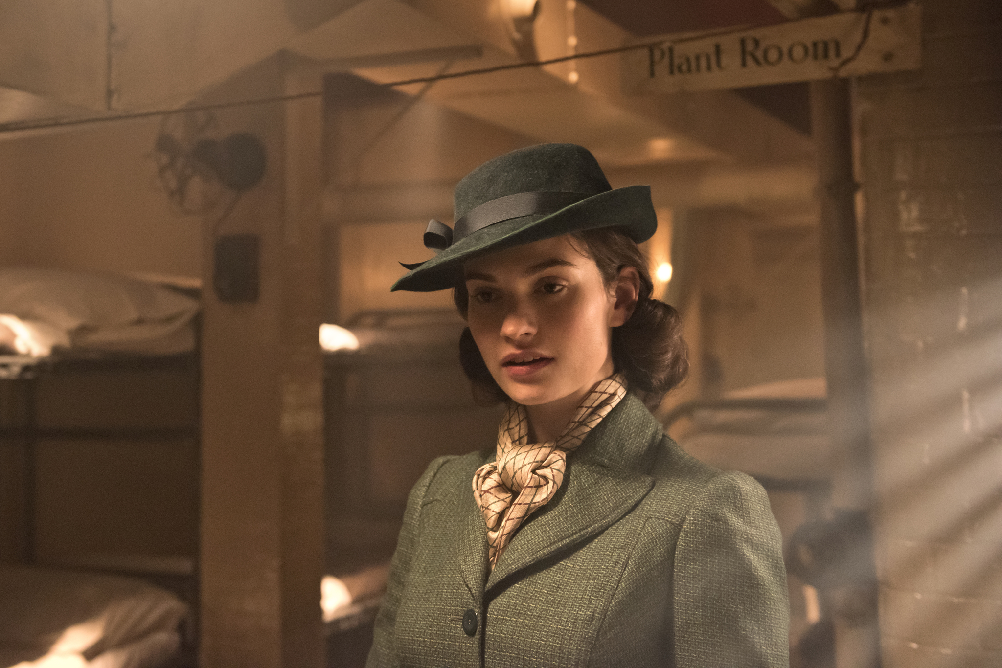 Lily James in Darkest Hour (2017)