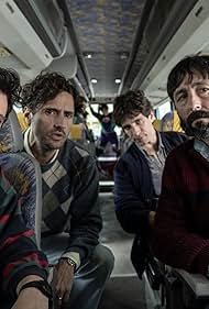 Juan Diego Botto, Quim Gutiérrez, Mikel Losada, and Iñaki Ardanaz in Los aitas (2025)