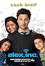 Zach Braff, Tiya Sircar, Elisha Henig, and Audyssie James in Alex, Inc. (2018)