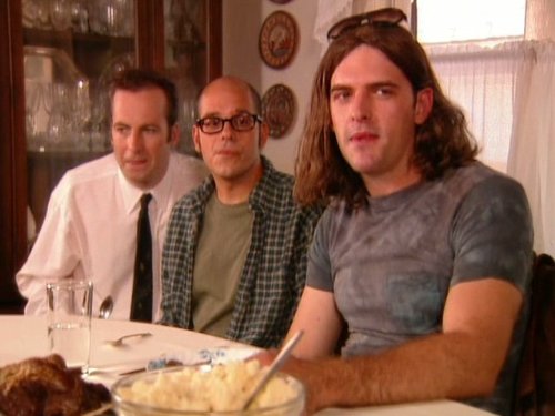 David Cross, Jay Johnston, and Bob Odenkirk in Mr. Show with Bob and David (1995)