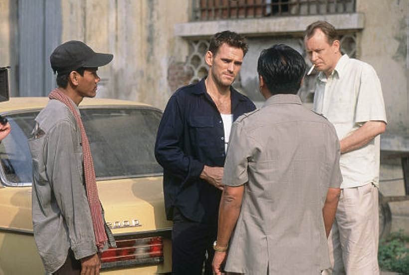 Matt Dillon, Stellan Skarsgård, and Kem Sereyvuth in City of Ghosts (2002)