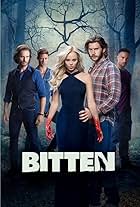 Greg Bryk, Laura Vandervoort, Greyston Holt, Michael Xavier, and Steve Lund in Bitten (2014)