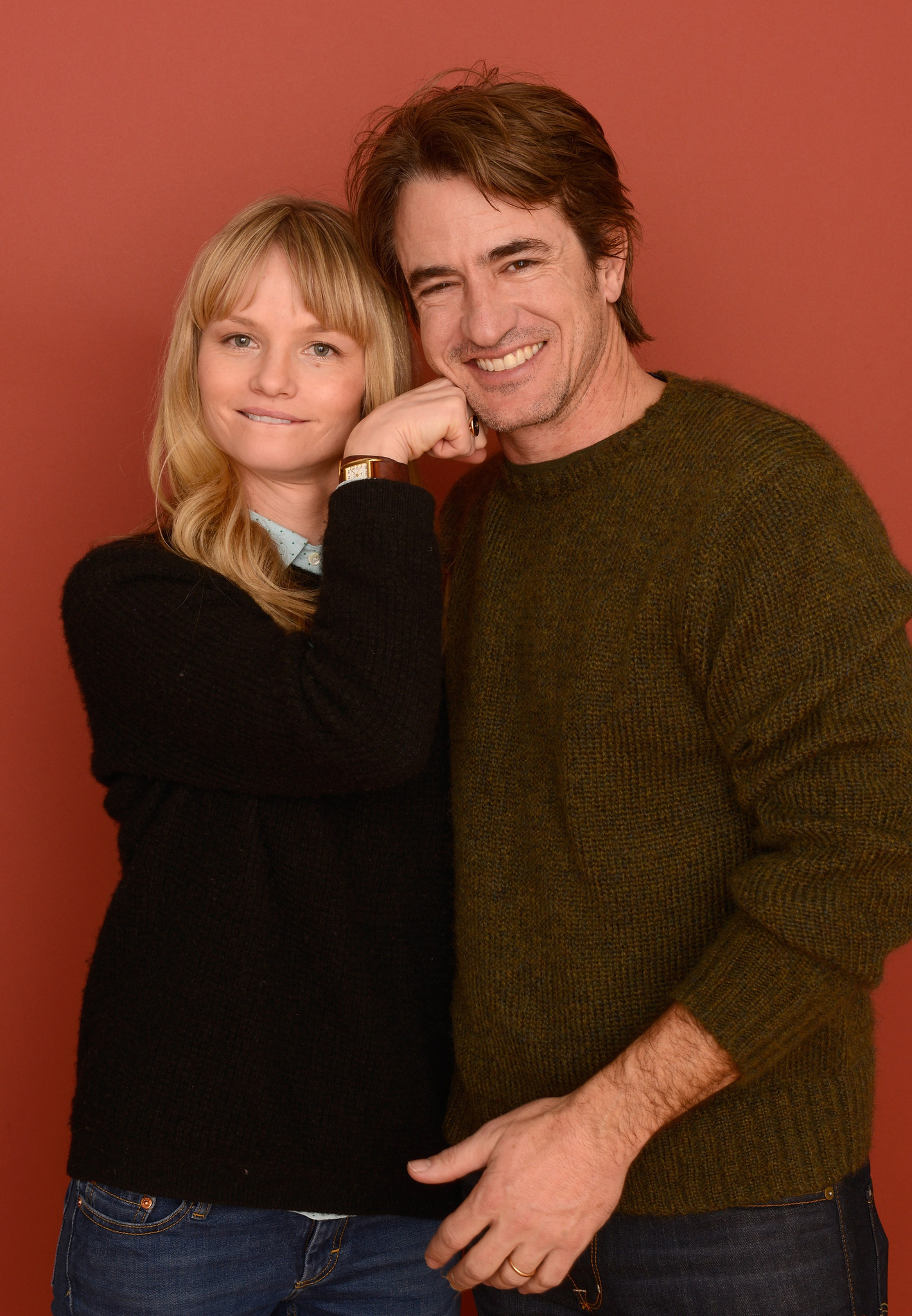 Dermot Mulroney and Lindsay Pulsipher at an event for The Rambler (2013)