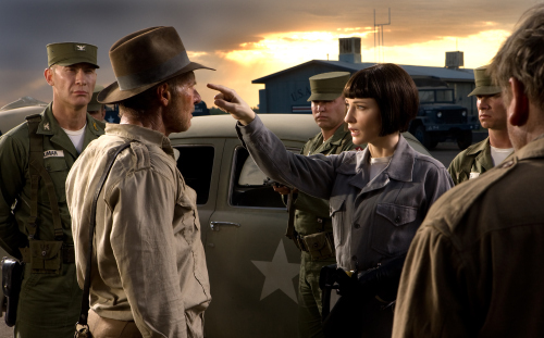 Harrison Ford, Cate Blanchett, and Igor Zhizhikin in Indiana Jones and the Kingdom of the Crystal Skull (2008)