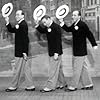 Jack Benny, Bing Crosby, and George Burns in The Jack Benny Program (1950)