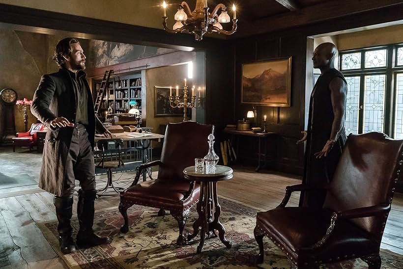 Peter Mensah and Tom Mison in Sleepy Hollow (2013)