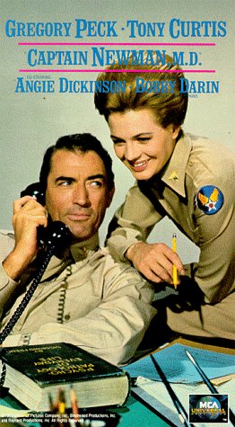 Gregory Peck and Angie Dickinson in Captain Newman, M.D. (1963)