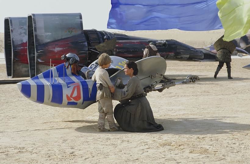 Pernilla August and Jake Lloyd in Star Wars: Episode I - The Phantom Menace (1999)