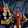 Eric Loomis, James Mathis III, and Rick D. Wasserman in The Avengers: Earth's Mightiest Heroes (2010)