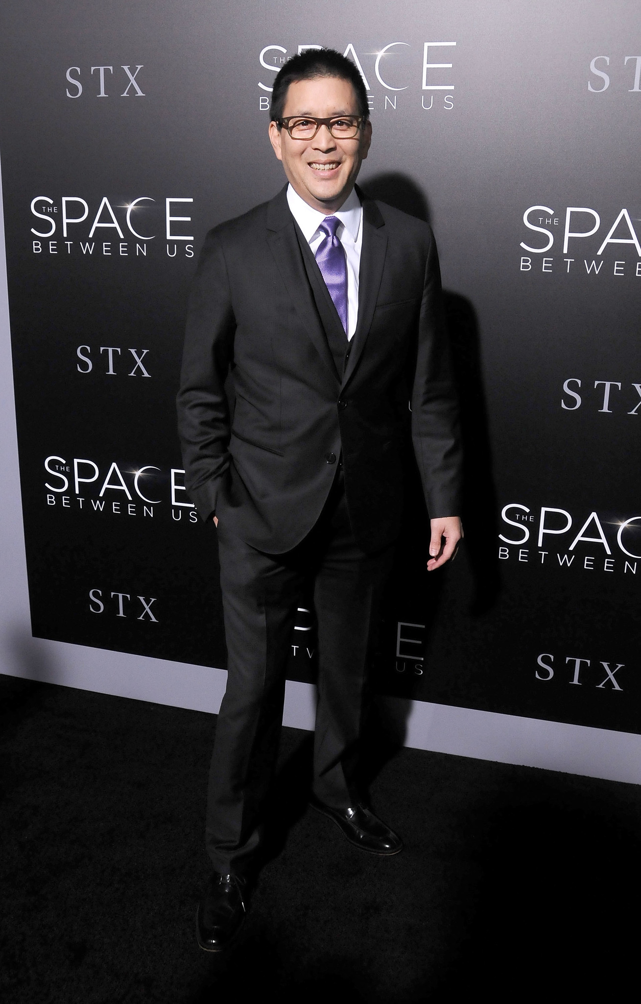 Scott Takeda at an event for The Space Between Us (2017)