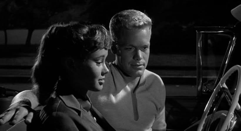 Doug McClure and Roberta Shore in Because They're Young (1960)