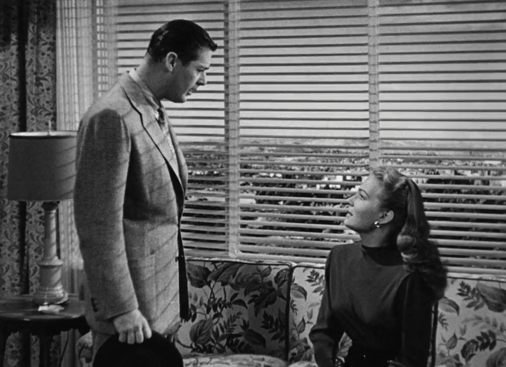 Don DeFore and Kristine Miller in Too Late for Tears (1949)