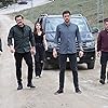 Nihat Altinkaya, Deniz Baysal, Caglar Ertugrul, and Ezgi Senler in Teskilat (2021)