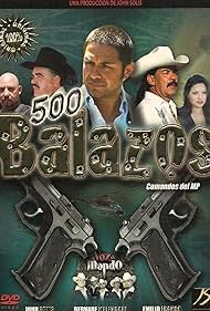 Emilio Franco, John Solis, Agustin Navarro, Margarito Barajas, and Marisol Guillen in 500 Balazos (2010)