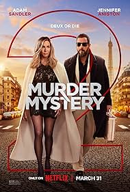 Jennifer Aniston and Adam Sandler in Murder Mystery 2 (2023)