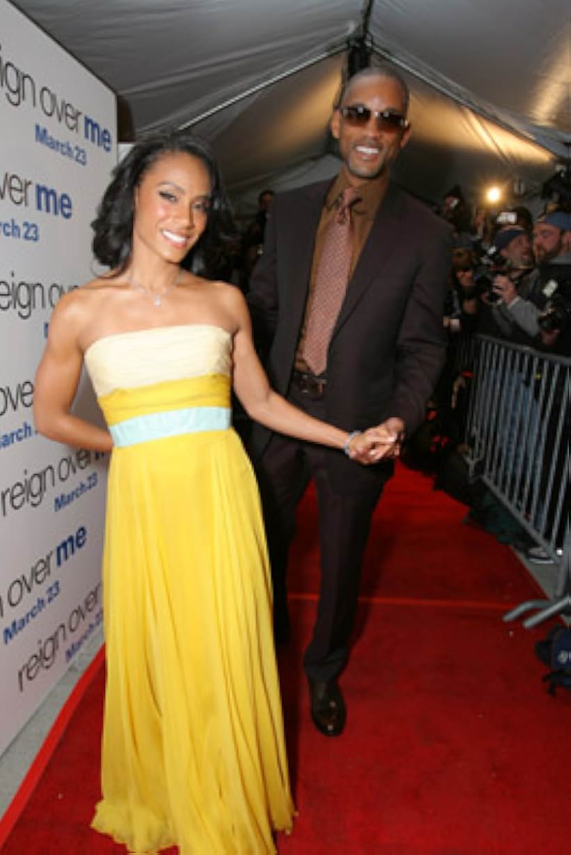 Will Smith and Jada Pinkett Smith at an event for Reign Over Me (2007)