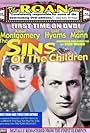 Leila Hyams and Robert Montgomery in The Sins of the Children (1930)