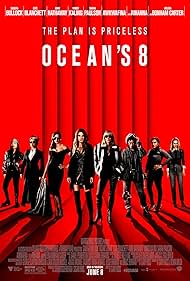 Sandra Bullock, Helena Bonham Carter, Cate Blanchett, Anne Hathaway, Sarah Paulson, Mindy Kaling, Rihanna, and Awkwafina in Ocean's Eight (2018)