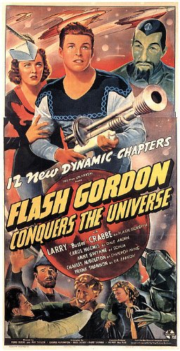 Buster Crabbe, Anne Gwynne, Carol Hughes, Charles Middleton, and Frank Shannon in Flash Gordon Conquers the Universe (1940)