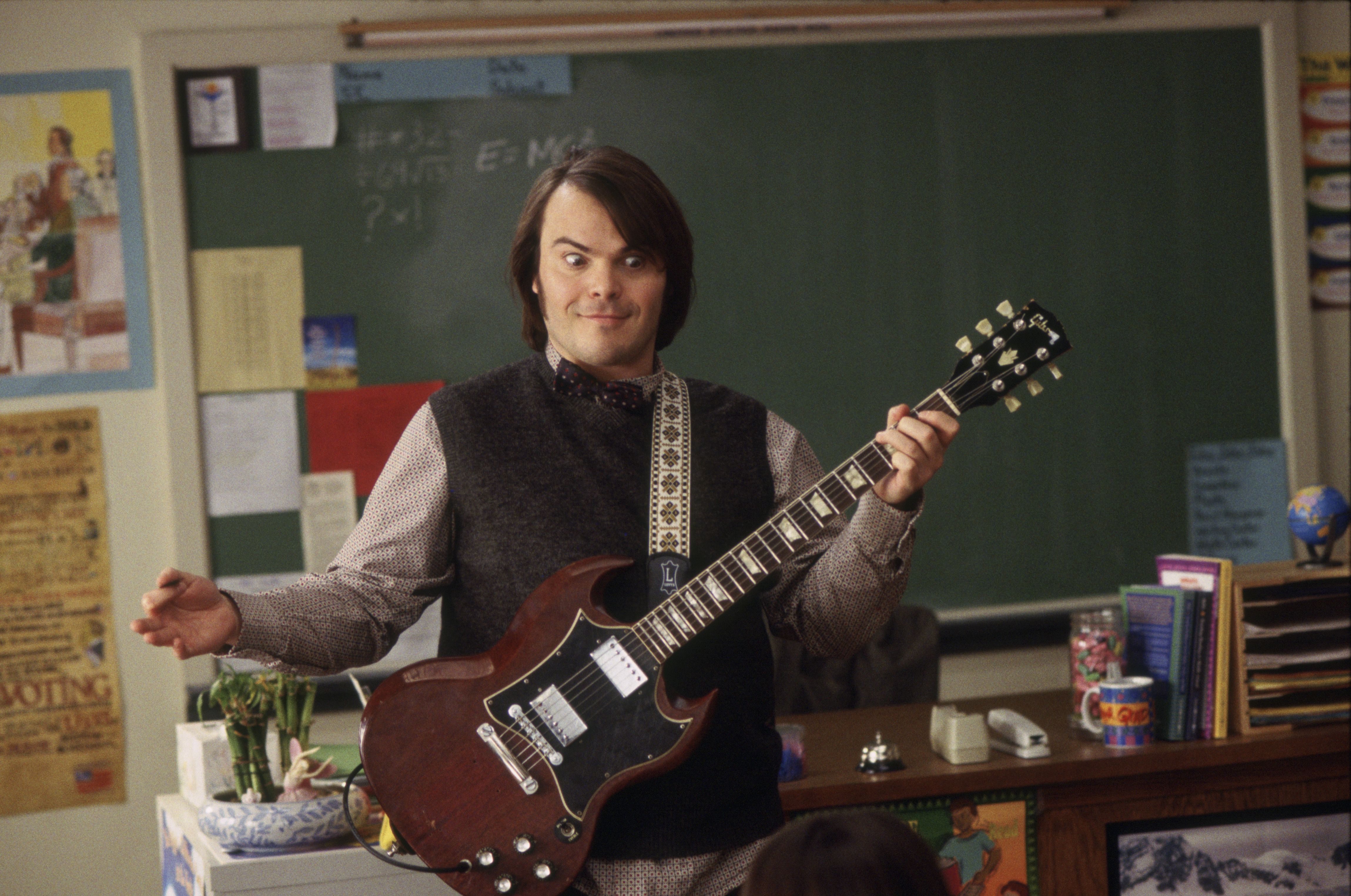 Jack Black in School of Rock (2003)