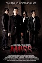 Official main poster of 'Amiss'. Poster design by Emilie Kang.