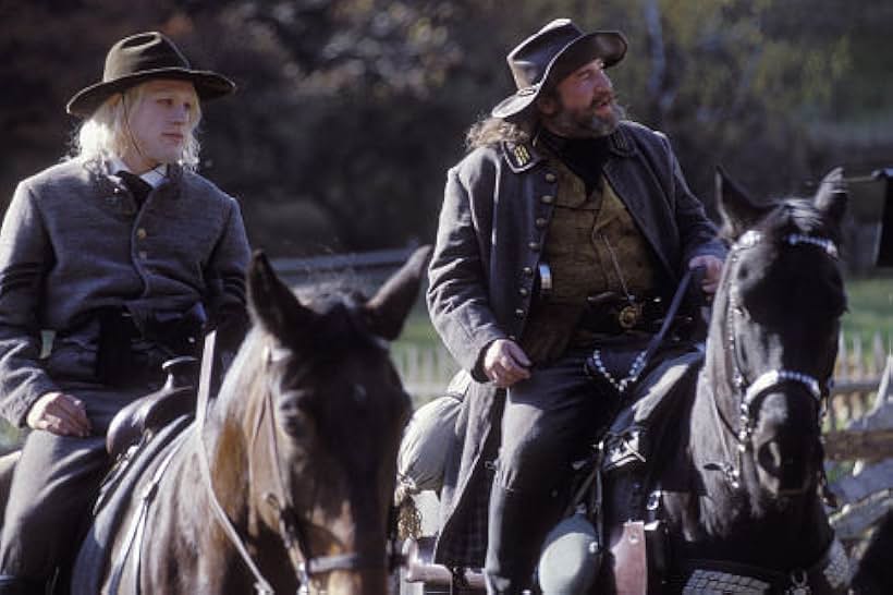 Charlie Hunnam and Ray Winstone in Cold Mountain (2003)