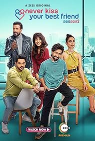 Jaaved Jaaferi, Nakuul Mehta, Sarah Jane Dias, Karan Wahi, and Anya Singh in Never Kiss Your Best Friend (2020)