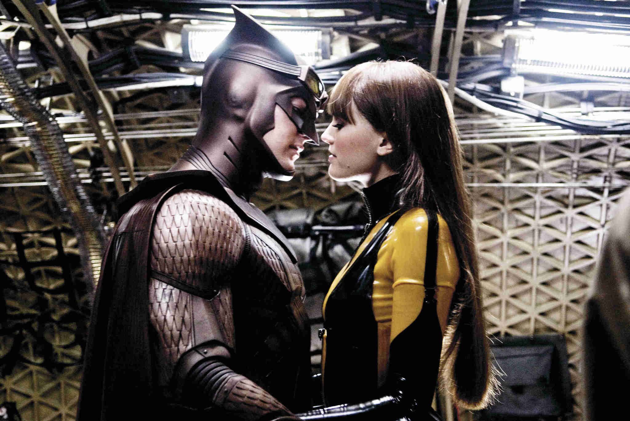 Malin Akerman and Patrick Wilson in Watchmen (2009)