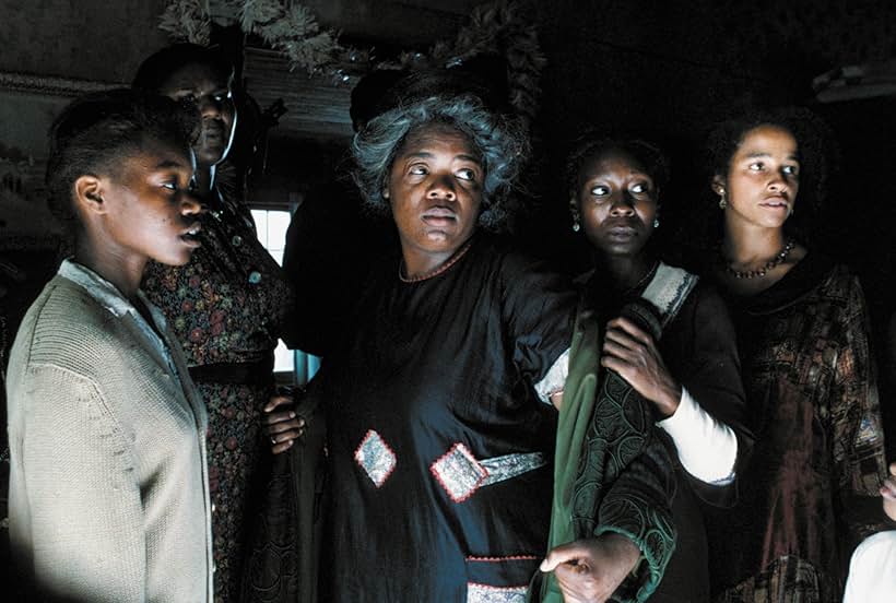 Whoopi Goldberg, Rae Dawn Chong, Oprah Winfrey, and Akosua Busia at an event for The Color Purple (1985)