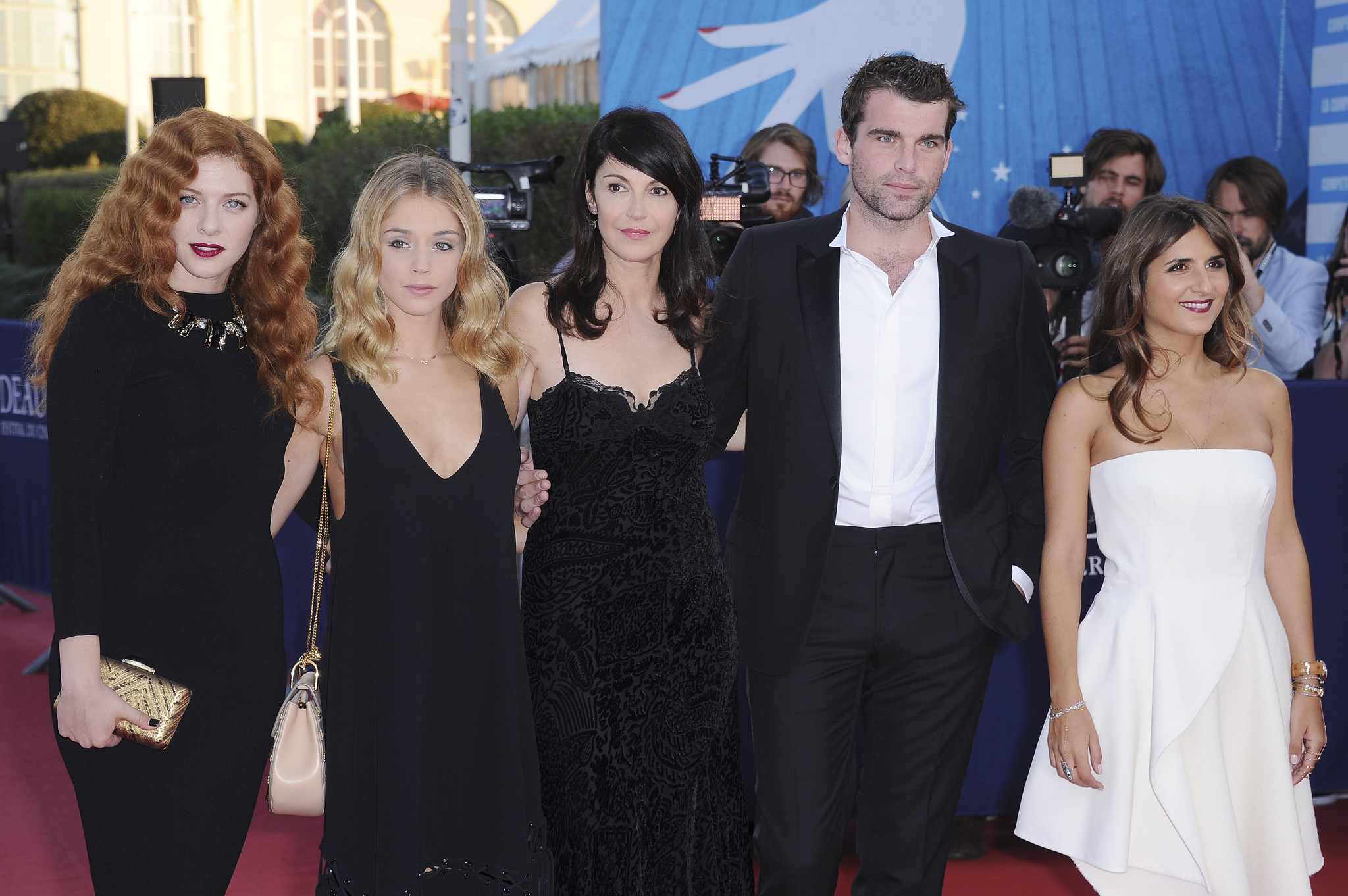 Rachelle Lefevre, Zabou Breitman, Géraldine Nakache, Stanley Weber, and Alice Isaaz at an event for Mr. Holmes (2015)