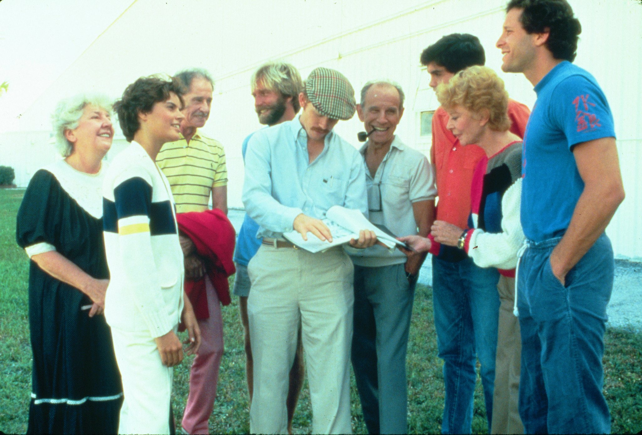 Ron Howard, Steve Guttenberg, Don Ameche, Hume Cronyn, Tahnee Welch, Mike Nomad, Tyrone Power Jr., Maureen Stapleton, and Gwen Verdon in Cocoon (1985)