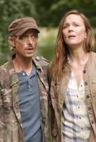 Mackenzie Crook and Rachael Stirling in Detectorists (2014)