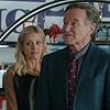 Robin Williams and Sarah Michelle Gellar in The Crazy Ones (2013)