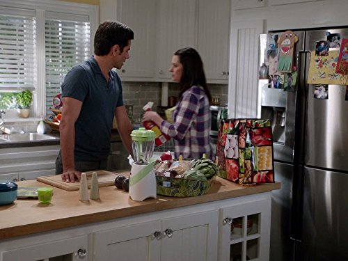 John Stamos and Paget Brewster in Grandfathered (2015)