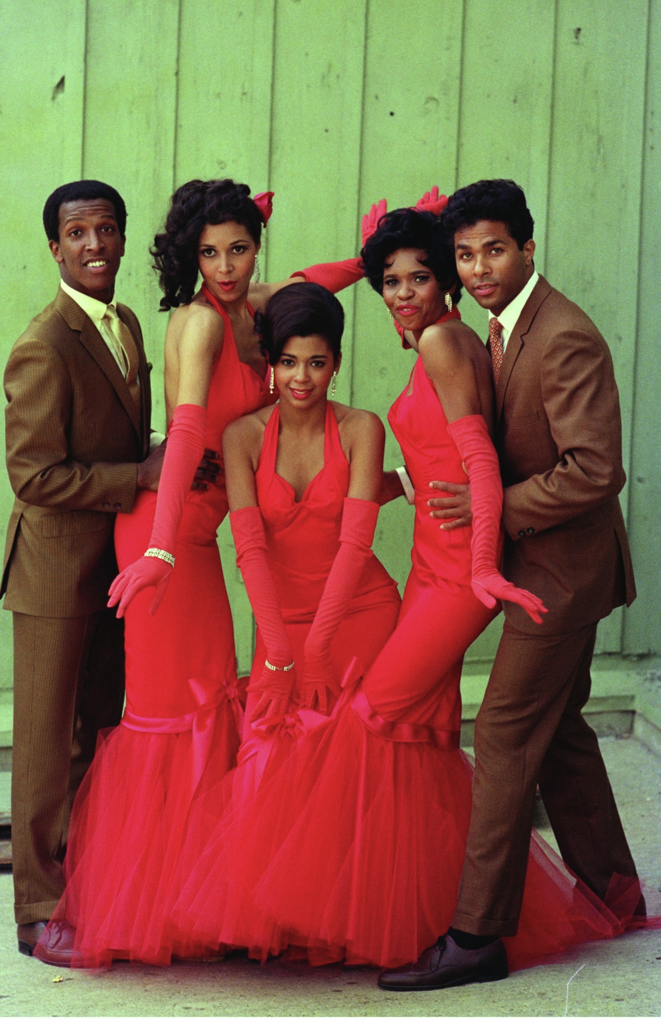 Irene Cara, Dorian Harewood, Lonette McKee, Dwan Smith, and Philip Michael Thomas in Sparkle (1976)