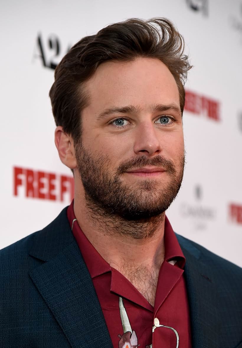 Armie Hammer at an event for Free Fire (2016)