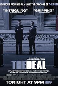 David Morrissey and Michael Sheen in The Deal (2003)