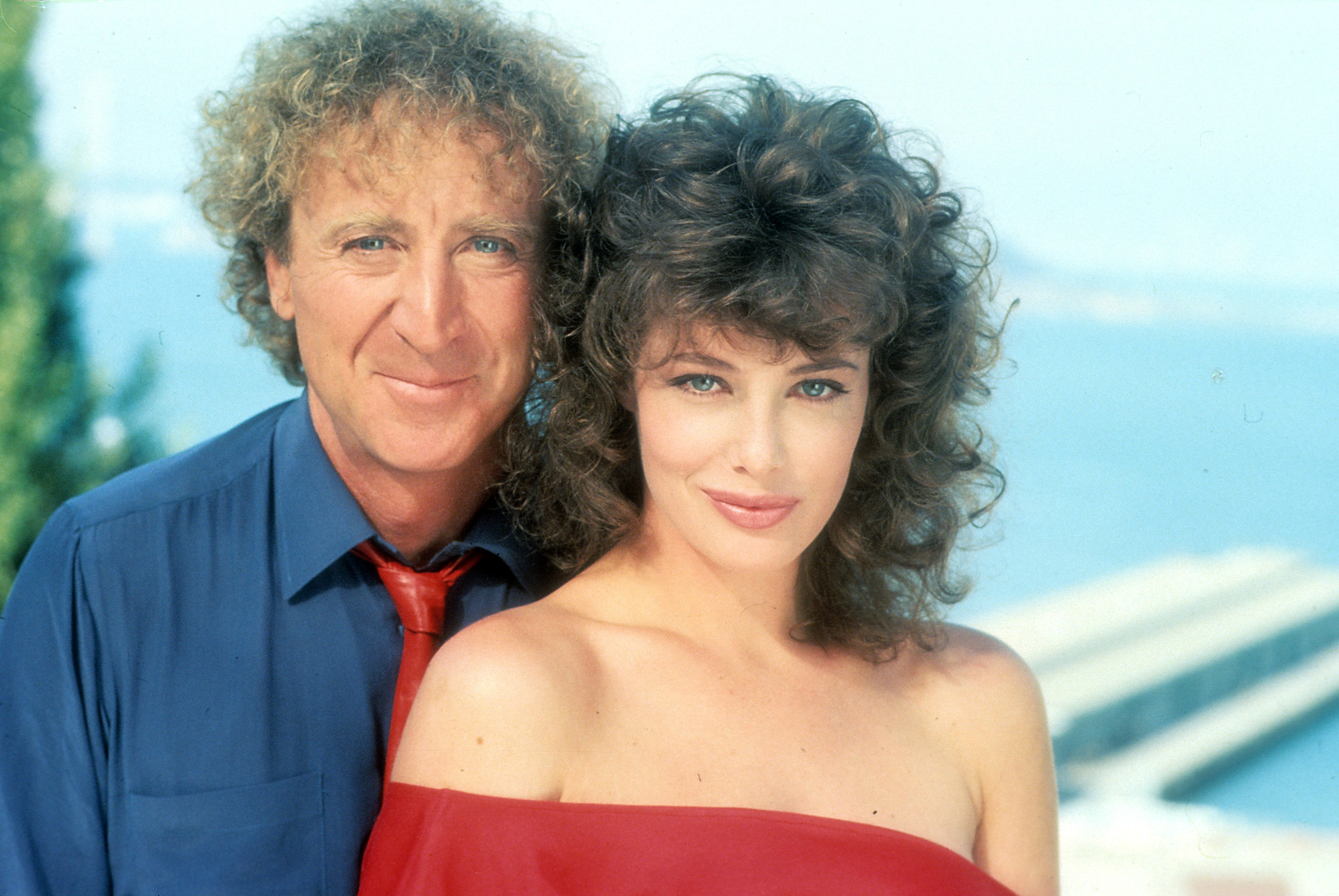 Gene Wilder and Kelly LeBrock in The Woman in Red (1984)