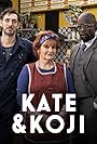 Brenda Blethyn, Jimmy Akingbola, and Blake Harrison in Kate & Koji (2020)