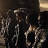 Ben Affleck, Henry Cavill, Jason Momoa, Gal Gadot, Ezra Miller, and Ray Fisher in Zack Snyder's Justice League (2021)